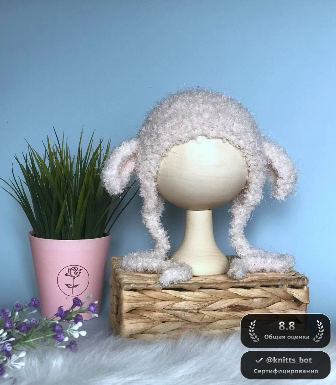 Овечка-ушанка 🐑